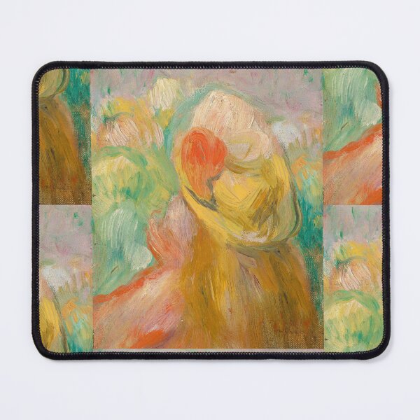 Item preview, Petite Fille Au Chapeau Jaune by Pierre-Auguste Renoir: Impressionist Wall Art designed and sold by artofuniverse.