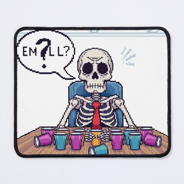 Item preview, Retro Pixel Art Meeting Survivor Skeleton T-Shirt designed and sold by NoriudaR.