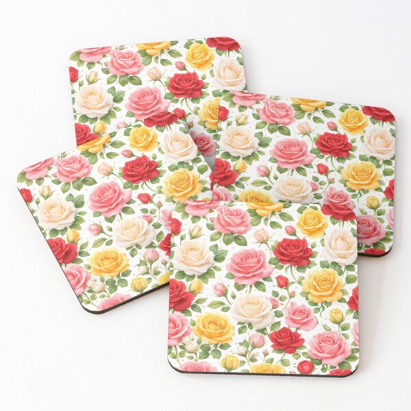 Item preview, Colorful Roses Pattern designed and sold by AureliasDesignStudio.