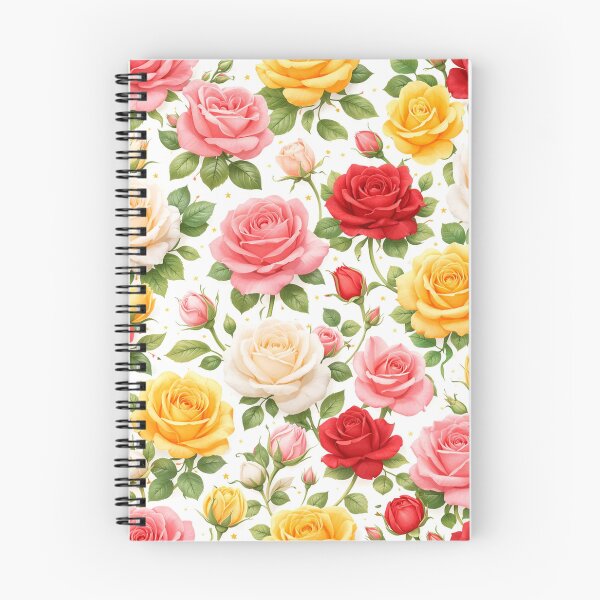 Item preview, Colorful Roses Pattern designed and sold by AureliasDesignStudio.