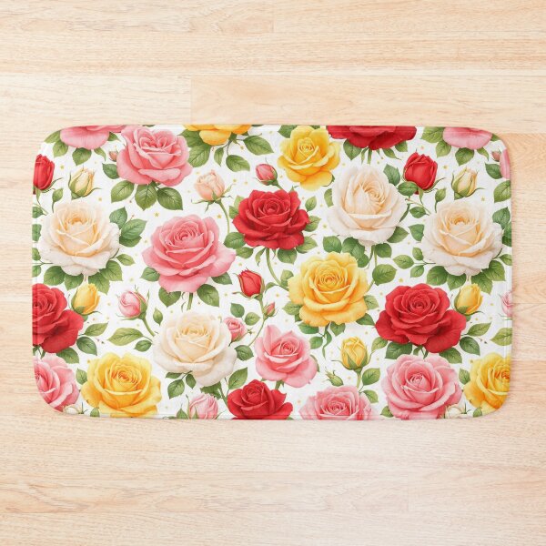 Item preview, Colorful Roses Pattern designed and sold by AureliasDesignStudio.