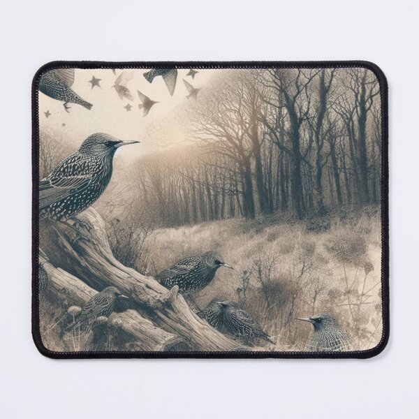 Item preview, Starlings in the Whispering Forest designed and sold by ChirpInc.