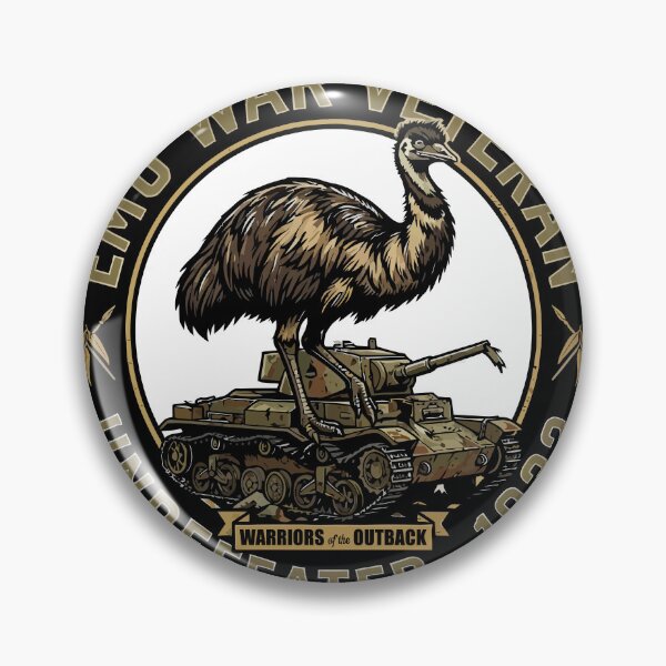 Item preview, Great Emu War - Australia designed and sold by HogarthArts.