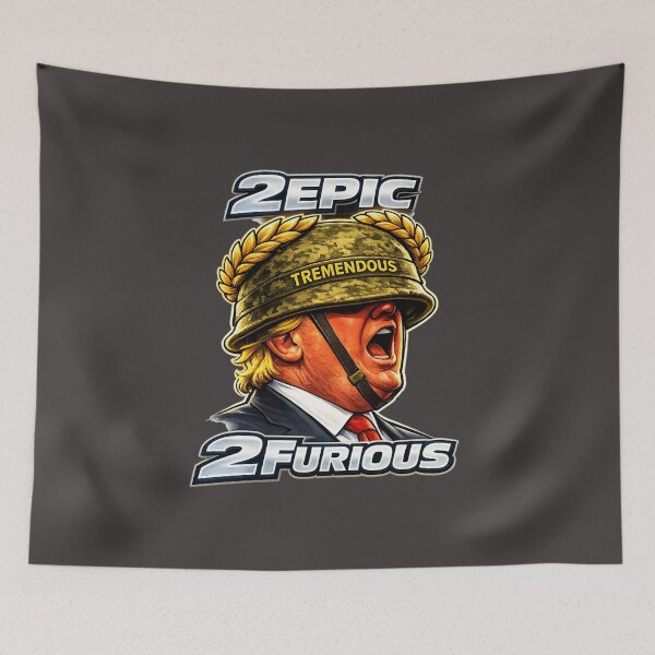 Item preview, 2Epic 2 Furious – Cartoon Parody / Political Humor designed and sold by JVDesignsShop.