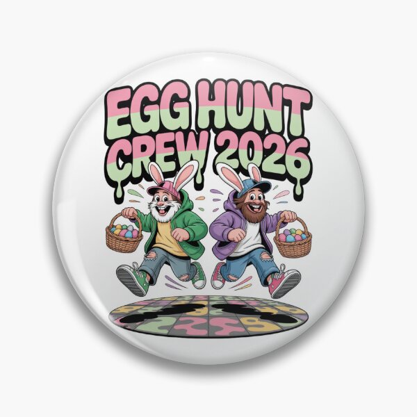 Item preview, Egg Hunt Crew 2026 Funny Easter Bunny Squad T-Shirt V1 designed and sold by DarylWelsh2024.
