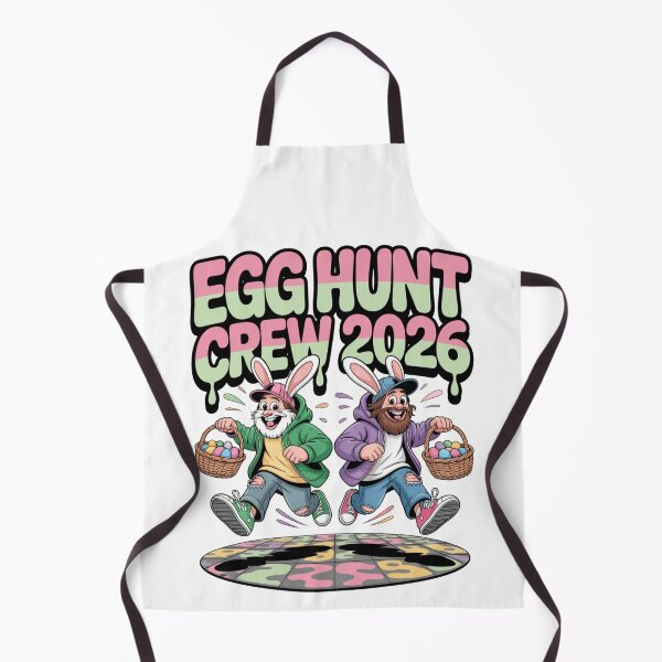 Item preview, Egg Hunt Crew 2026 Funny Easter Bunny Squad T-Shirt V1 designed and sold by DarylWelsh2024.