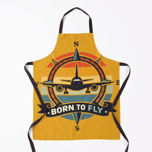 Item preview, Born To Fly Compass Airplane Vintage Aviation Design designed and sold by Elgrande2027.