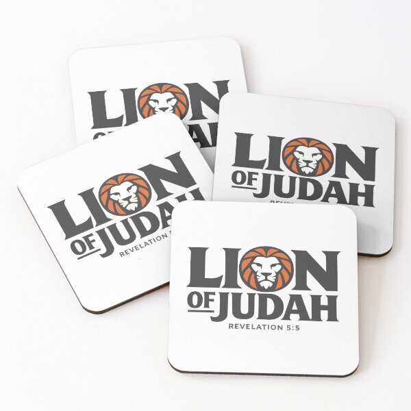 Item preview, Bold Typographic Lion of Judah Revelation 5:5 designed and sold by FunFitLife Studio.