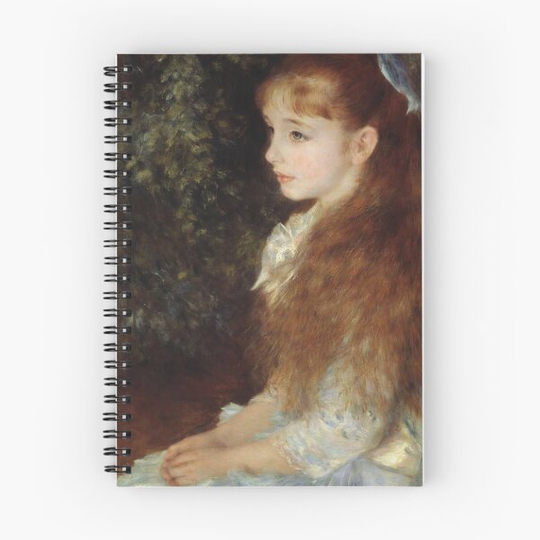 Item preview, Portrait of Irène Cahen D’anvers by Pierre-Auguste Renoir: Impressionist Fine Art Print designed and sold by artofuniverse.