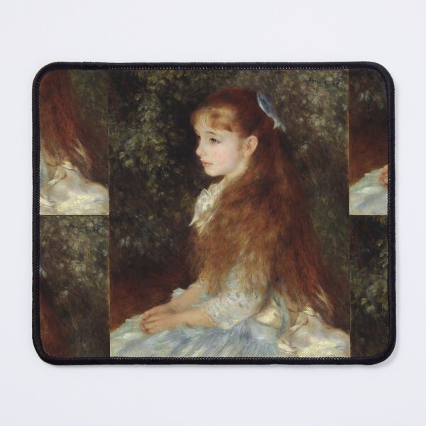 Item preview, Portrait of Irène Cahen D’anvers by Pierre-Auguste Renoir: Impressionist Fine Art Print designed and sold by artofuniverse.