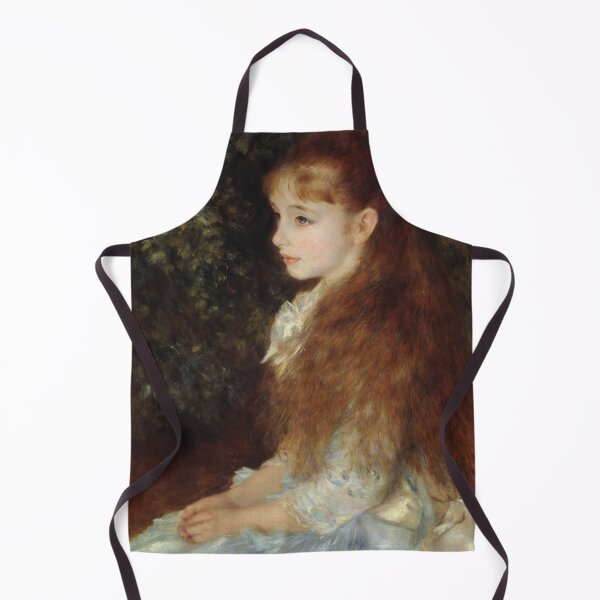 Item preview, Portrait of Irène Cahen D’anvers by Pierre-Auguste Renoir: Impressionist Fine Art Print designed and sold by artofuniverse.