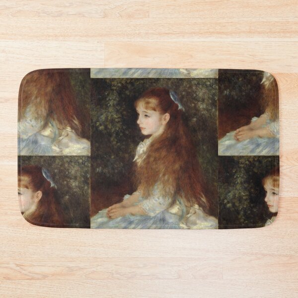 Item preview, Portrait of Irène Cahen D’anvers by Pierre-Auguste Renoir: Impressionist Fine Art Print designed and sold by artofuniverse.