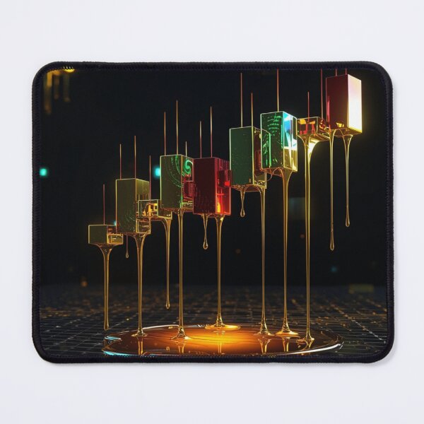 Item preview, The Broken System - Molten Gold Chart designed and sold by THEARTCURATİON .