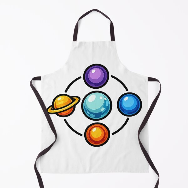 Item preview, Futuristic Planet Orbit – Abstract Space System | Sci-Fi Minimal Design designed and sold by Be-You-Vibes.