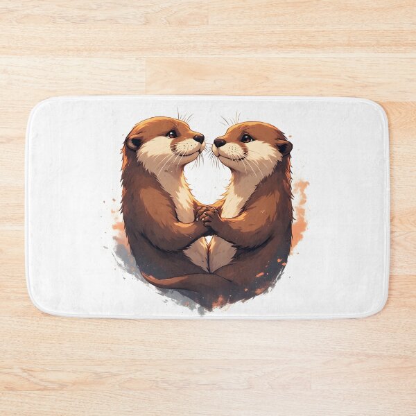 Item preview, Significant Otters - Otters Holding Hands designed and sold by owi-art.