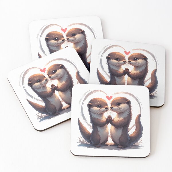 Item preview, Significant Otters - Otters Holding Hands  designed and sold by owi-art.