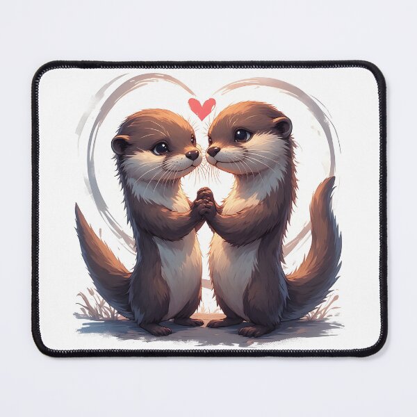 Item preview, Significant Otters - Otters Holding Hands designed and sold by owi-art.