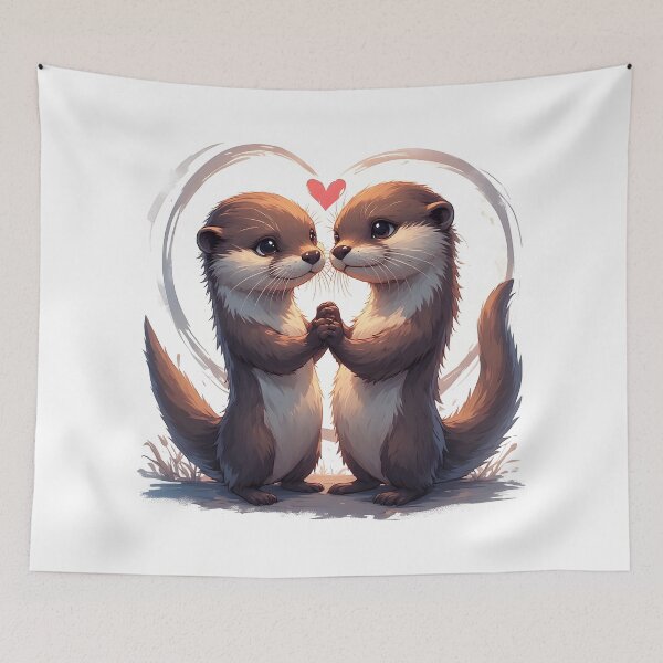 Item preview, Significant Otters - Otters Holding Hands  designed and sold by owi-art.