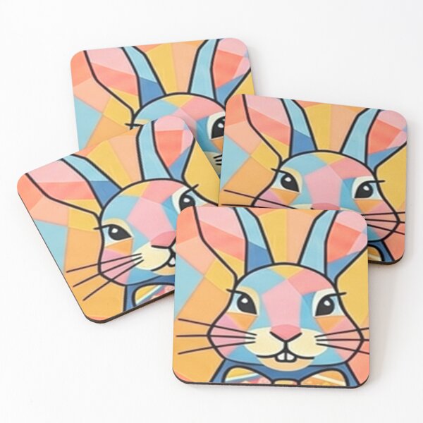 Item preview,  happy easter water colour cute bunny designed and sold by  Mudikeys.
