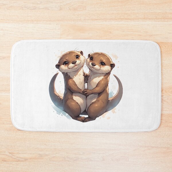 Item preview, Significant Otters - Otters Holding Hands designed and sold by owi-art.