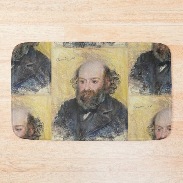Item preview, Portrait De Cezanne by Pierre-Auguste Renoir: Impressionist Fine Art Print designed and sold by artofuniverse.
