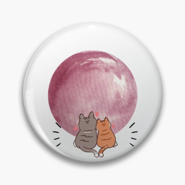 Item preview, Two cats and a moon designed and sold by MandySony.