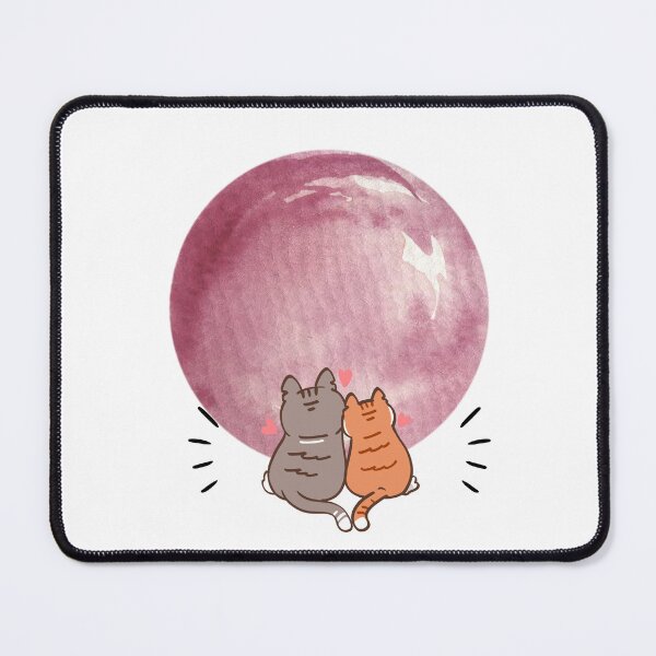 Item preview, Two cats and a moon designed and sold by MandySony.