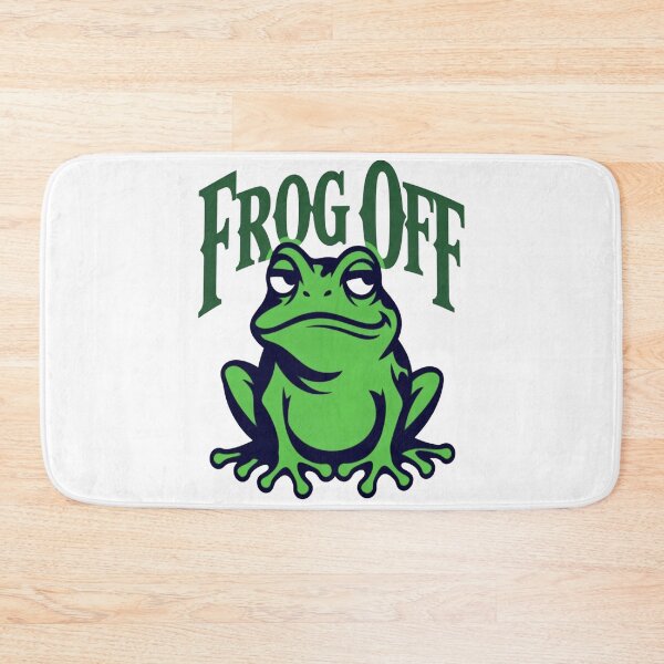 Item preview, Frog Off Mini – Chill Frog Meme Statement Shirt Fuck Off designed and sold by Lineforge by BehrfectMoments.