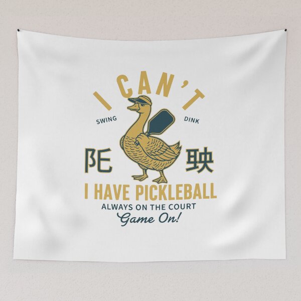 Item preview, Pickleball Funny Player Love Pickleball Court designed and sold by LuminOrb.