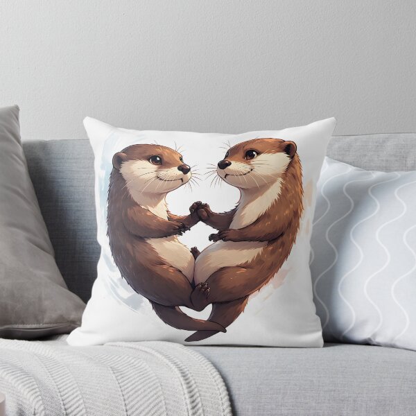 Item preview, Significant Otters - Otters Holding Hands designed and sold by owi-art.