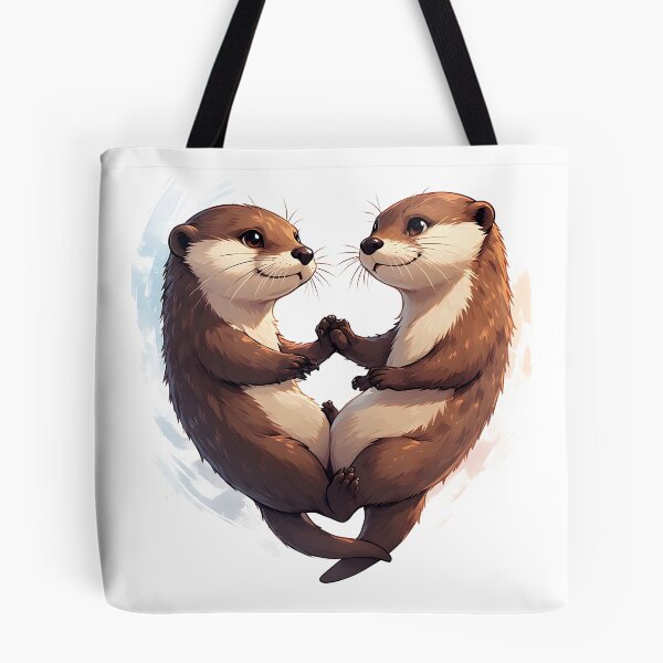 Item preview, Significant Otters - Otters Holding Hands designed and sold by owi-art.
