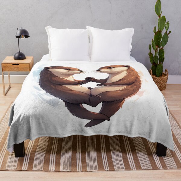 Item preview, Significant Otters - Otters Holding Hands designed and sold by owi-art.