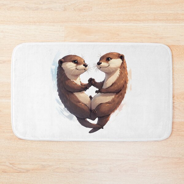 Item preview, Significant Otters - Otters Holding Hands designed and sold by owi-art.