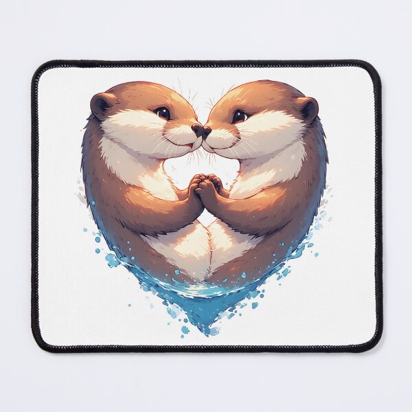 Item preview, Significant Otters - Otters Holding Hands designed and sold by owi-art.