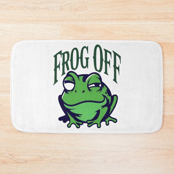 Item preview, Frog Off Mini – Chill Frog Meme Statement Shirt Fuck Off designed and sold by Lineforge by BehrfectMoments.