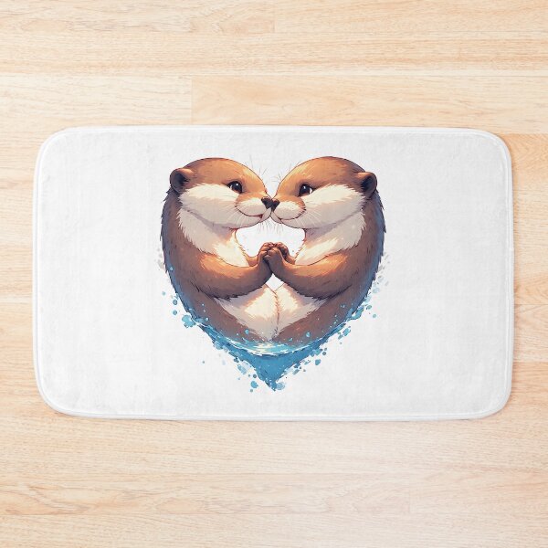 Item preview, Significant Otters - Otters Holding Hands designed and sold by owi-art.