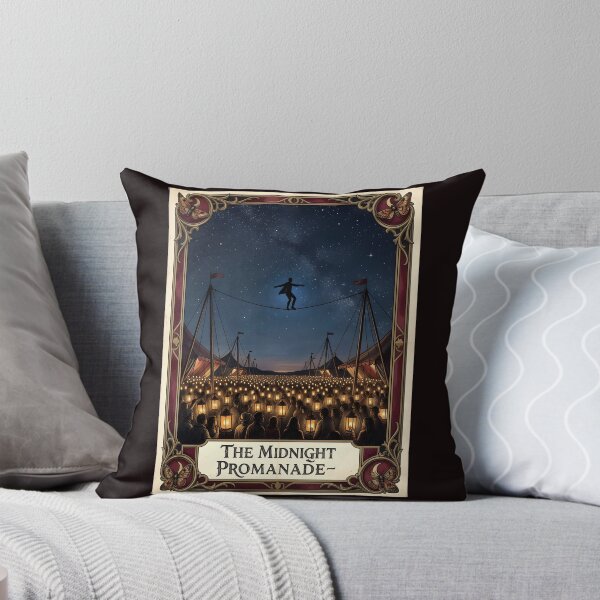 Item preview, Midnight Circus Tightrope Walker Print | Dark Sideshow Poster Art | Moody Vintage Wall Art | Gothic Circus Decor | Dark Academia Art Print designed and sold by MooLaLa.Store.