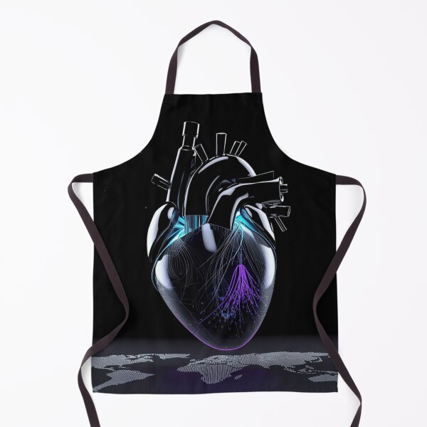 Item preview, Digital Nomad Heart - Fiber Optic World designed and sold by THEARTCURATİON .