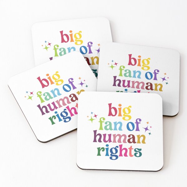 Item preview, Big Fan Of Human Rights Standing Strong For Justice Equality And Resistance designed and sold by SkeletonsDanger.