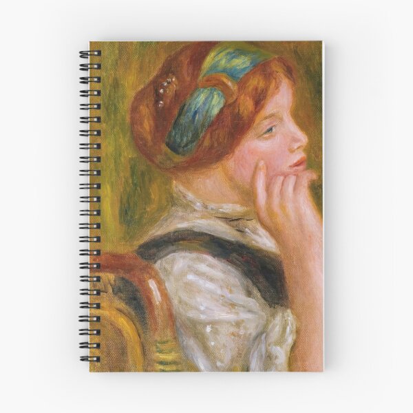 Item preview, Portrait De Femme Au Bandeau Vert by Pierre-Auguste Renoir: Impressionist Portrait Poster designed and sold by artofuniverse.