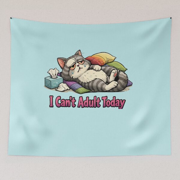 Item preview, get me help funny cat  designed and sold by  Mudikeys.