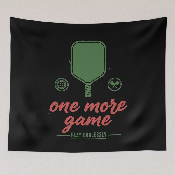 Item preview, Pickleball Funny Player One More Game Play designed and sold by LuminOrb.