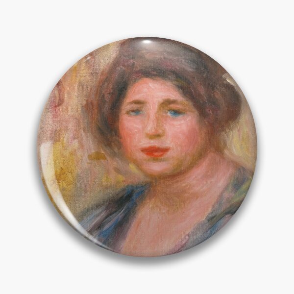 Item preview, Portrait De Femme Gabrielle Renard by Pierre-Auguste Renoir: Impressionist Portrait Print designed and sold by artofuniverse.