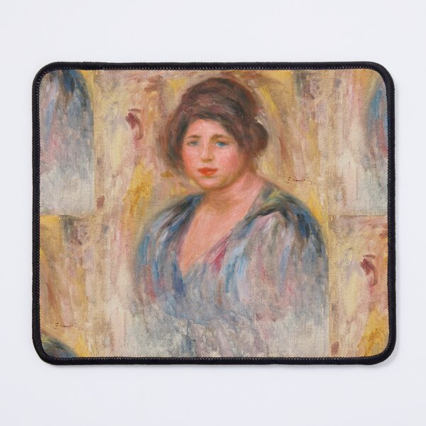 Item preview, Portrait De Femme Gabrielle Renard by Pierre-Auguste Renoir: Impressionist Portrait Print designed and sold by artofuniverse.