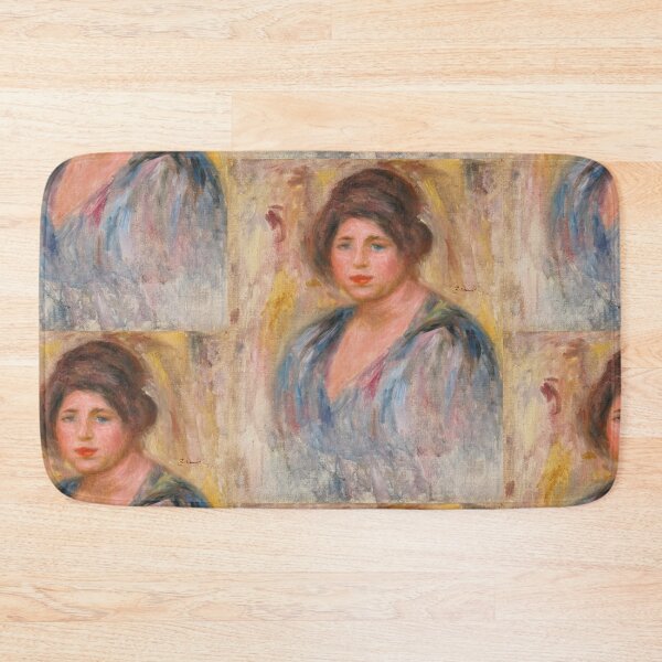 Item preview, Portrait De Femme Gabrielle Renard by Pierre-Auguste Renoir: Impressionist Portrait Print designed and sold by artofuniverse.
