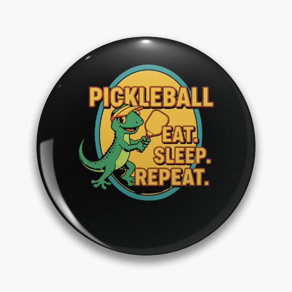 Item preview, Pickleball Eat Sleep Repeat Funny Player designed and sold by LuminOrb.