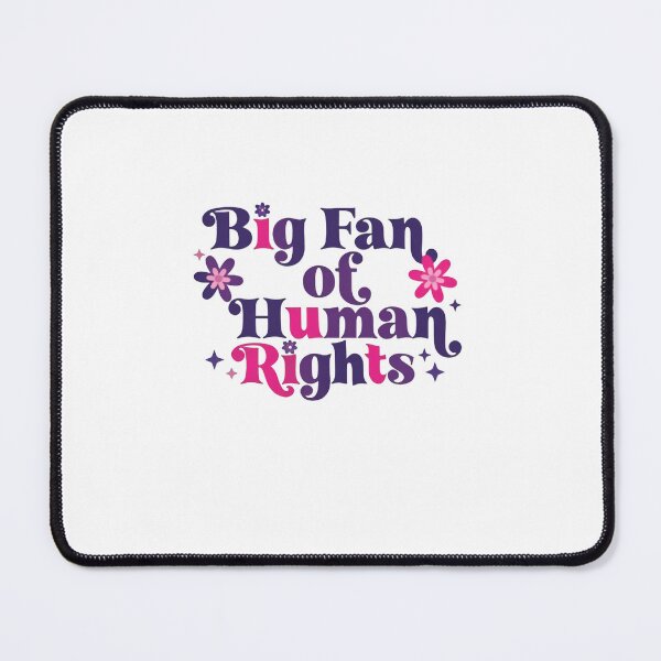 Item preview, Big Fan Of Human Rights Uniting Voices For Equality And Resistance designed and sold by SkeletonsDanger.