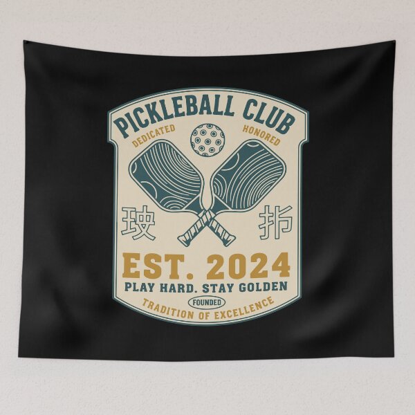 Item preview, Pickleball Club Est 2024 Funny Player Love designed and sold by LuminOrb.