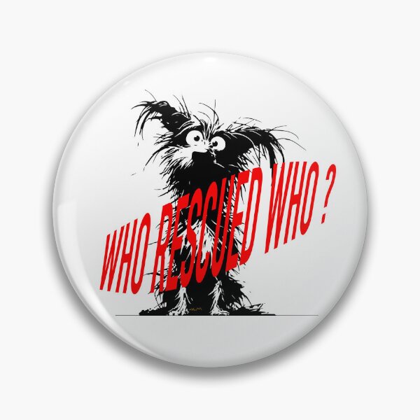 Item preview, WHO RESCUED WHO ? designed and sold by CemDigitalArt.