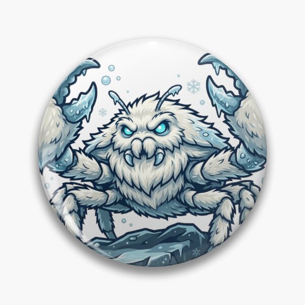 Item preview, Yeti Crab | Sea Angels | Furry Creature Of The Sea designed and sold by Charming-Sip.